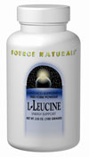 L-Leucine 500mg caps 240 caps from SOURCE NATURALS