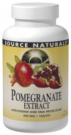 Pomegranate Extract 500mg tabs 240 tabs from SOURCE NATURALS