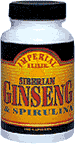 Siberian Eleuthero Spirulina 50 caps from IMPERIAL ELIXIR/GINSENG COMPANY