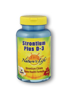 Strontium 680mg Plus D 400IU 60 ct from Natures Life