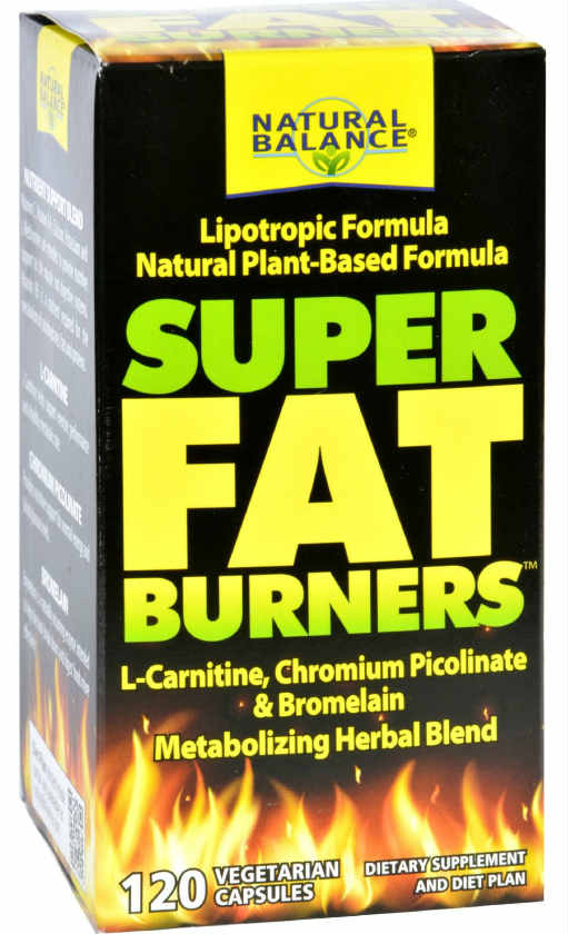 Natural Balance: Super Fat Burners (Lipotropic Formula) 120ct