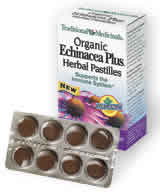 Herbal Pastilles Echinacea Plus 24 loz from TRADITIONAL MEDICINALS TEAS