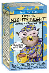 Just for Kids Organic Nighty Night Tea 18 bags from TRADITIONAL MEDICINALS TEAS