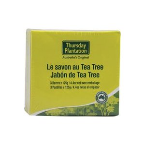Natures plus - Tea tree skin care soap 3 (4oz) bars 1 ct