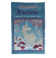 Unicorn lavender lotus bubble bath, 2.5 pkt