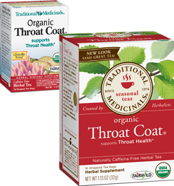 TRADITIONAL MEDICINALS TEAS: Throat Coat Tea 16 bags