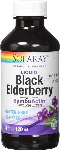 Solaray: SambuActin Elderberry Liquid Extract 4oz 4.67g