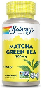 Solaray: Organically Grown Matcha Green Tea Leaf 300mg 100 Vcaps