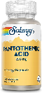Solaray: Pantothenic Acid-250 100ct 250mg