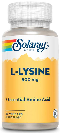 Solaray: Free-Form L-Lysine 60ct 500mg