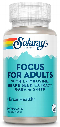 Solaray: Focus for Adults 60ct