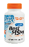 Doctors Best: Best MSM 1000 mg 180 Vegetarian Capsules