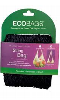 ECO-BAGS PRODUCTS: String Bag Long Handle Natural Cotton Black 1 bag