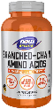 NOW: Branched Chain Amino Acids (BCAA) 800mg 240 Caps