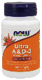 NOW: Ultra Vitamin A And D-3 100 Sg - 25,000IU   1000IU