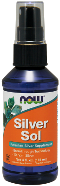 NOW: Silver Sol Liquid Throat Spray 4 fl oz