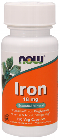 NOW: Iron Bisglycinate 18mg 120 Vcaps