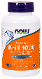 NOW: Krill Oil 1000mg 60 Gel Enteric Coated