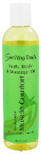 SOOTHING TOUCH LLC: Bath And Body Massage Oil Muscle Comfort 8 oz