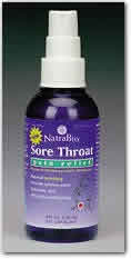 Sore Throat Spray 4 fl oz from NATRA-BIO/BOTANICAL LABS