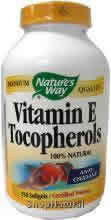 Vitamin E Mixed Tocopherols 100 softgels from NATURE'S WAY