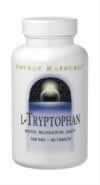 L-tryptophan 500mg, 90 Capsules