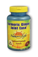 Ginger and Curcumin Joint Ease aka (Turmeric Ginger Joint Ease) 100ct from Natures Life