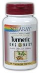 Turmeric One Daily 30 Vegetarian Capsules from Solaray