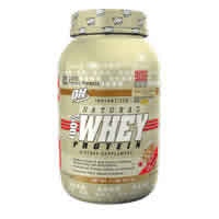 100% WHEY 2 lb natural chocolate from OPTIMUM NUTRITION