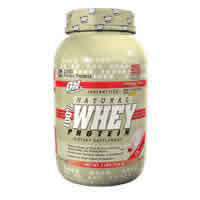 100% WHEY NATURAL STRAWBERRY 2 lb from OPTIMUM NUTRITION