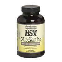 MSM + GLUCOSAMINE 120 TABS 120 tabs from OPTIMUM NUTRITION