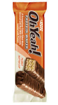 Iss research - Oh yeah protein wafer vanilla and caramel 12   Box