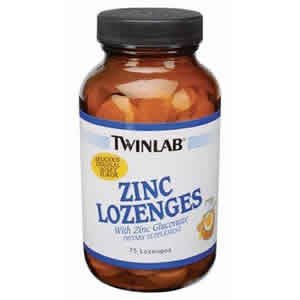 ZINC LOZENGES HONEY 75TABS 75 caps from TWIN LABORATORIES,INC.