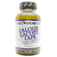 CALCIUM LACTATE 100 CAPS 100 capsules from TWIN LABORATORIES,INC.
