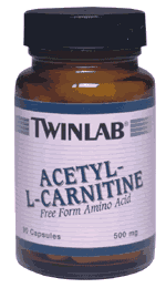 ACETYL L-CARNITINE 30CAPS 30 caps from TWIN LABORATORIES,INC.