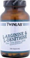 L-ARGIN & L-ORNITHINE  50CAPS 50 caps from TWIN LABORATORIES,INC.