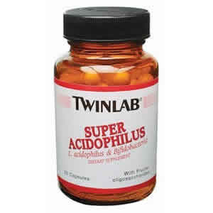SUPER ACIDOPHILUS 60 CAPS 60 caps from TWIN LABORATORIES,INC.