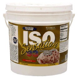 ULTIMATE NUTRITION: ISO SENSATION STRAWBERRY 5LB
