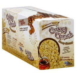 CRISPY CRUNCH HNY ALMOND 10/BX from BIONUTRITIONAL RESEARCH GROUP