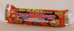 CHEF JAY'S FOOD PRODUCTS: SKINNY DIPPED BAR CHOCOLATE PEANUT BUTTER 12 BOX
