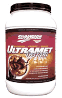 ULTRAMET INSTANT VANILLA 2.2LB 2.2 lb from CHAMPION NUTRITION