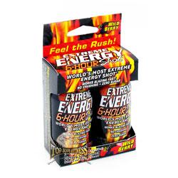 Iovate - Xtreme energy 6hr shot raspberry  2oz 2oz