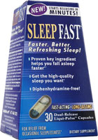 Iovate - Sleep fast 30 LIQUI-CAPS