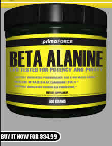 Beta Alanine 500 Grams from PRIMAFORCE