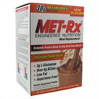 Met-rx choc peanut butter 18  p, 1