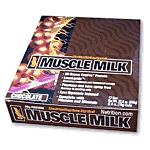 Muscle milk bar chocolate peanut caramel, 8 Box