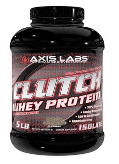 Axis labs inc: Clutch whey protein cookies and cream 5LB