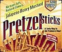 PRETZEL STICKS Jalapeno  Honey  Mustard  1.5oz 12cs from KAY'S NATURALS