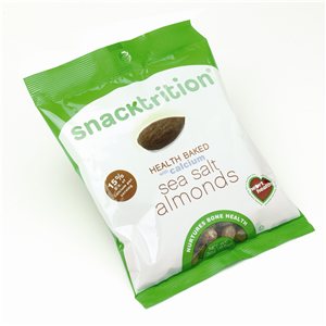 SEA SALT ALMNDS Plus CALCIUM 3oz