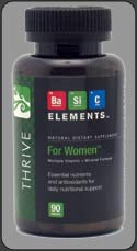 Basic elements nutrition - Thrive for women 90 TABS